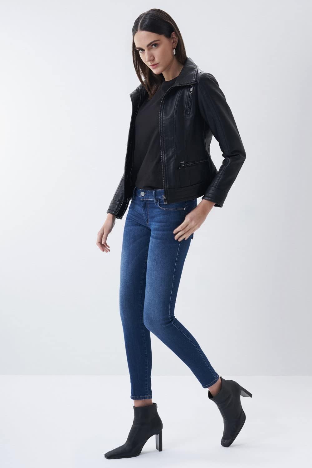 Salsa Damen Jeans Wonder 33 Blau, 33 Blau