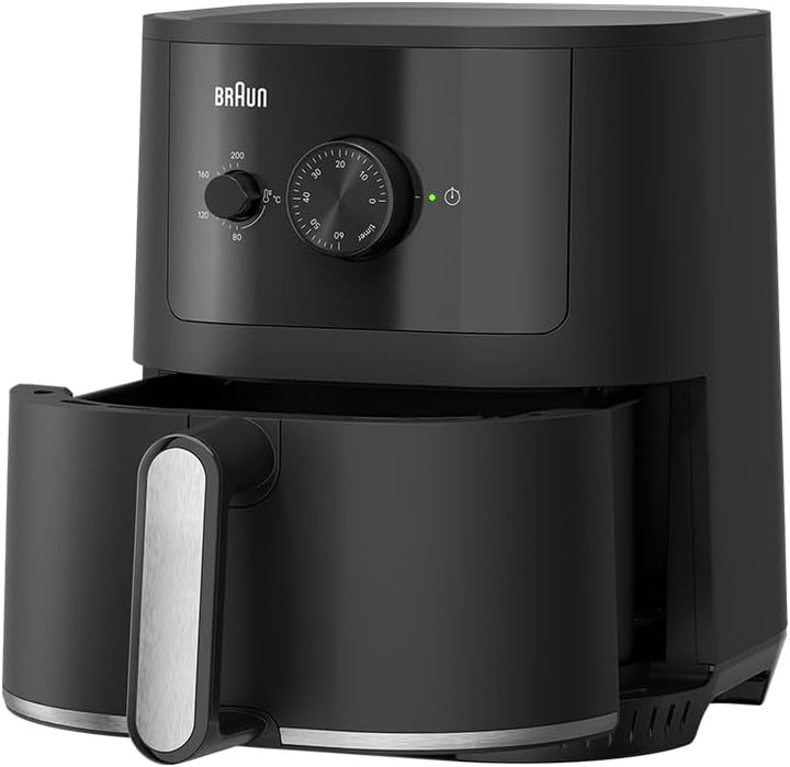 Braun Heissluftfritteuse MultiFry 3 HF3000, 4,3L, Airfryer, 80-200°, RealAir Technologie, Timer, 12