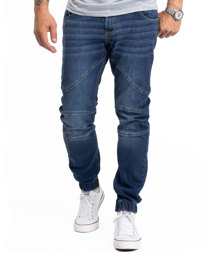 Rock Creek Herren Jeans Hose Tapered Fit M74 33W / 30L Rc-2183-blau, 33W / 30L Rc-2183-blau