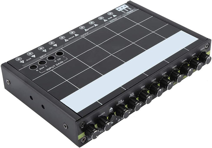 Car Audio Equalizer, Fydun 1 Stücke Auto Audio Stereo EQ Equalizer mit 7 Band