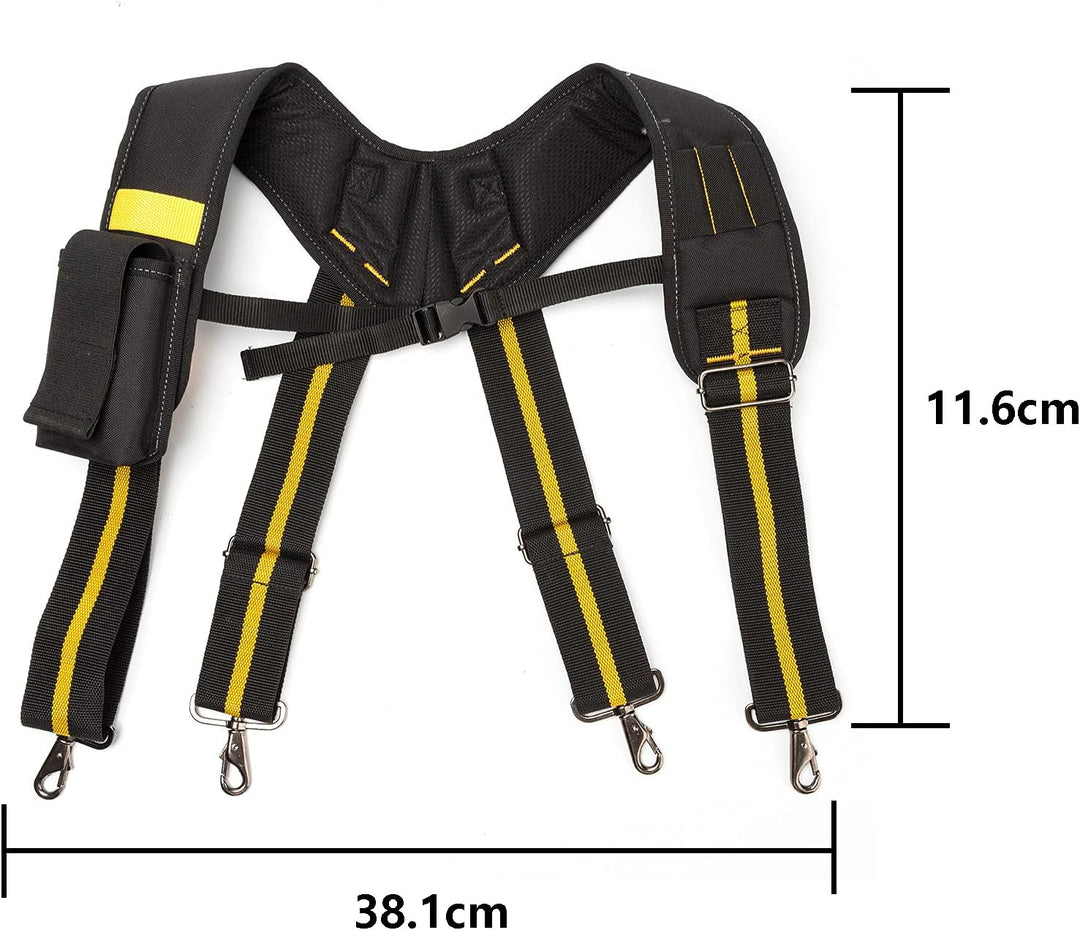 Werkzeuggürtel Hosenträger, Heavy Duty Arbeit Hosenträger Hängende Werkzeugtaschen Hosenträger Tragb