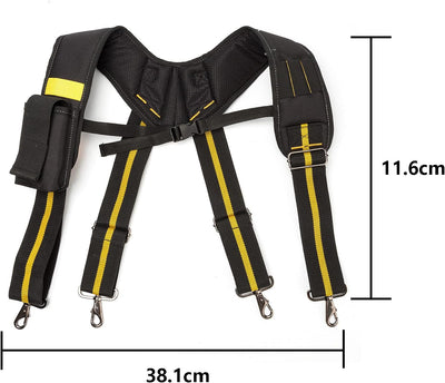 Candeon Werkzeuggurt Hosenträger, Werkzeuggürtel Hosenträger Arbeit Werkzeug-Gurt-Hosenträger, Verst