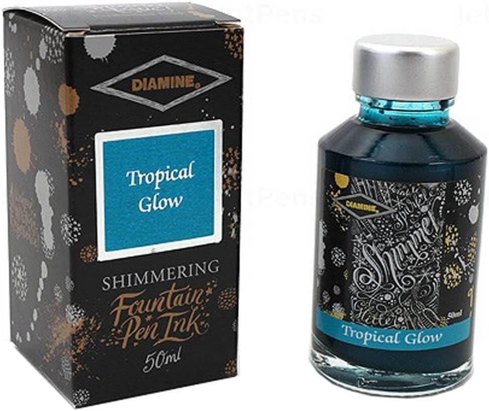 Diamine: schimmernde Tinte, 50 ml, Farbe: Tropical Glow