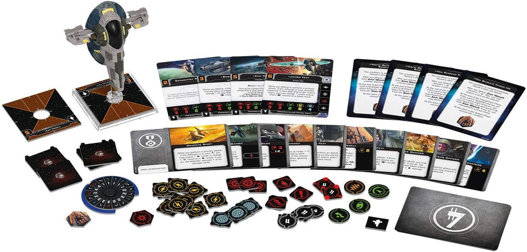 Atomic Mass Games | Star Wars: X-Wing 2. Edition – Jango Fetts Sklave I | Erweiterung | Tabletop | 2
