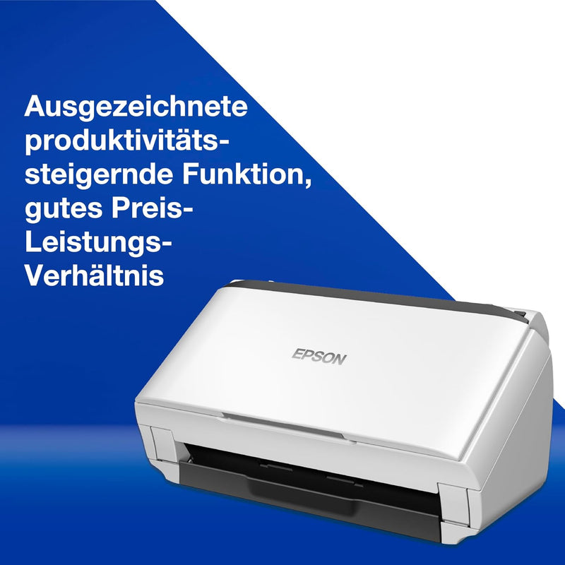 Epson WorkForce DS-410 Dokumentenscanner (Scanner, DIN A4, beidseitiges Scannen in einem Durchgang,