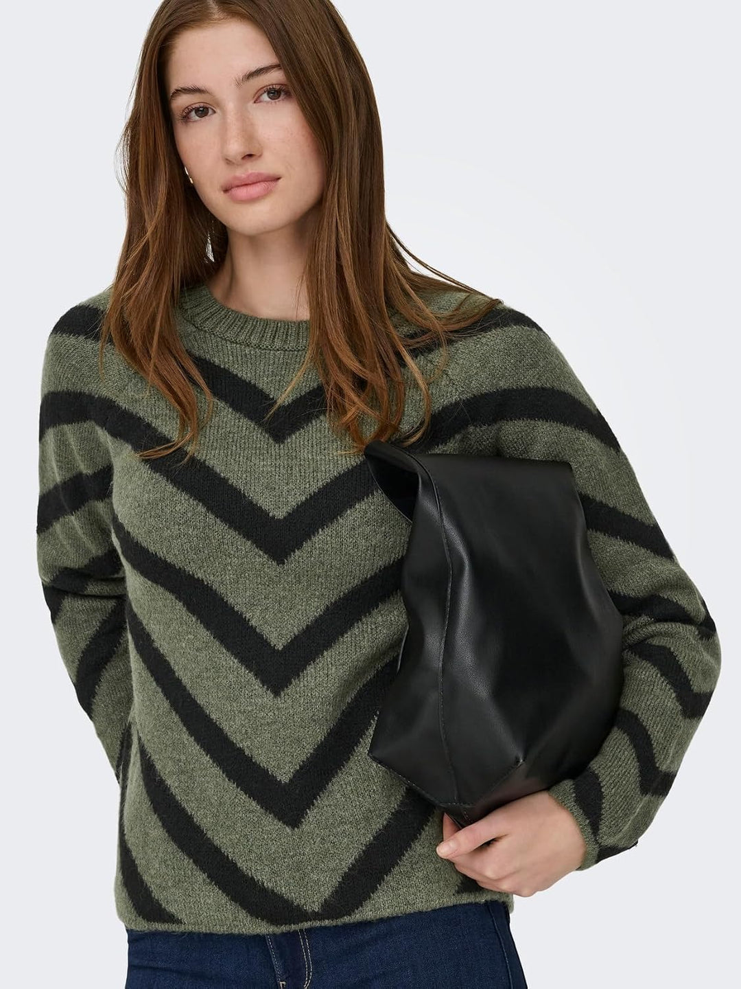 ONLY Damen ONLELIZA L/S Pullover KNT NOOS 15191792 XS Lizard, XS Lizard
