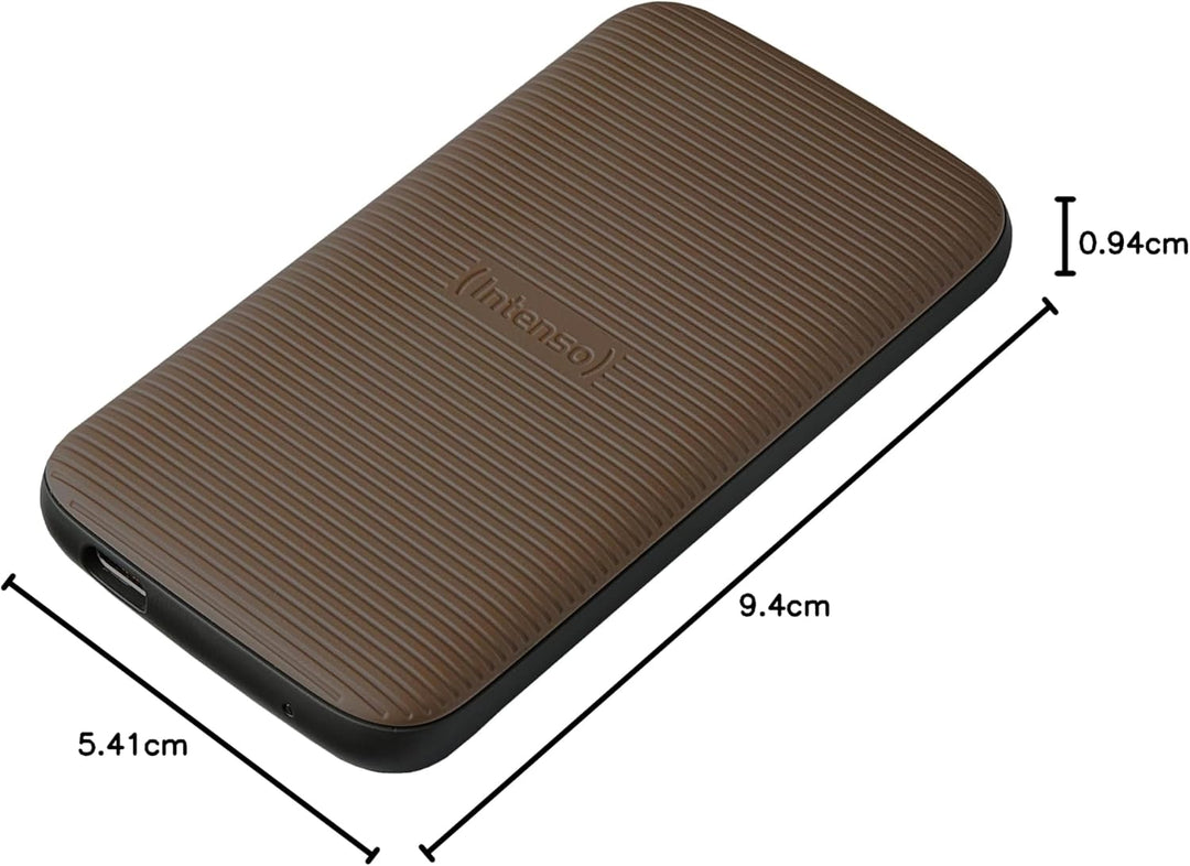 Intenso Externe SSD TX500, 500 GB Portable Solid State Drive, Super Speed USB 3.2 Gen 2x1 (10 Gbit/s