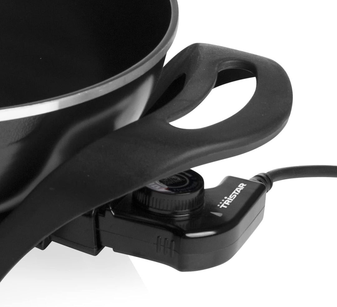 Tristar PZ-9130 Elektro-Wok - 4,5L Volumen - 33 cm Durchmesser - 1500 W 33 cm ø, 33 cm ø