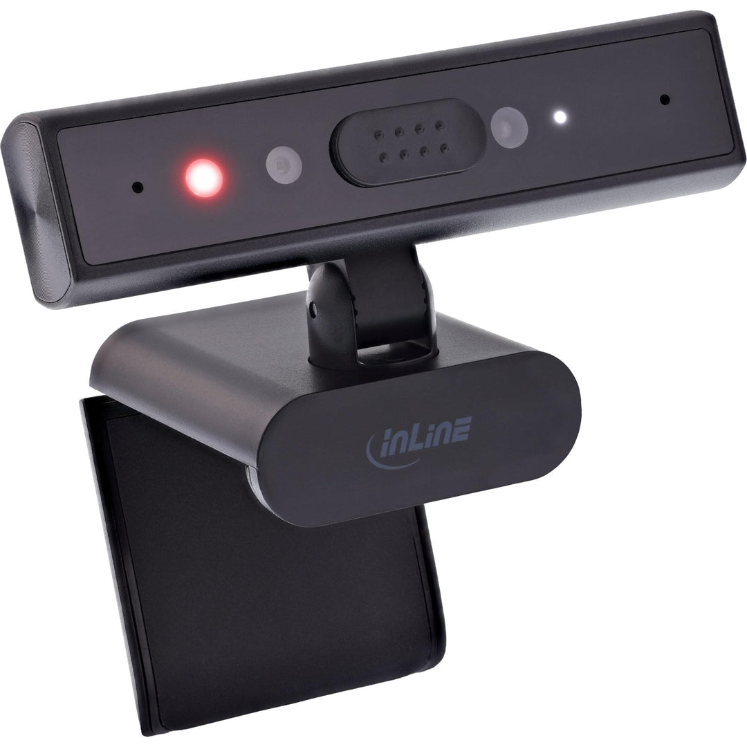 Inline 5 MP Webcam mit Autofokus, Mikrofon und Windows Hello | 5 MP Auflösung, Autofokus, integriert