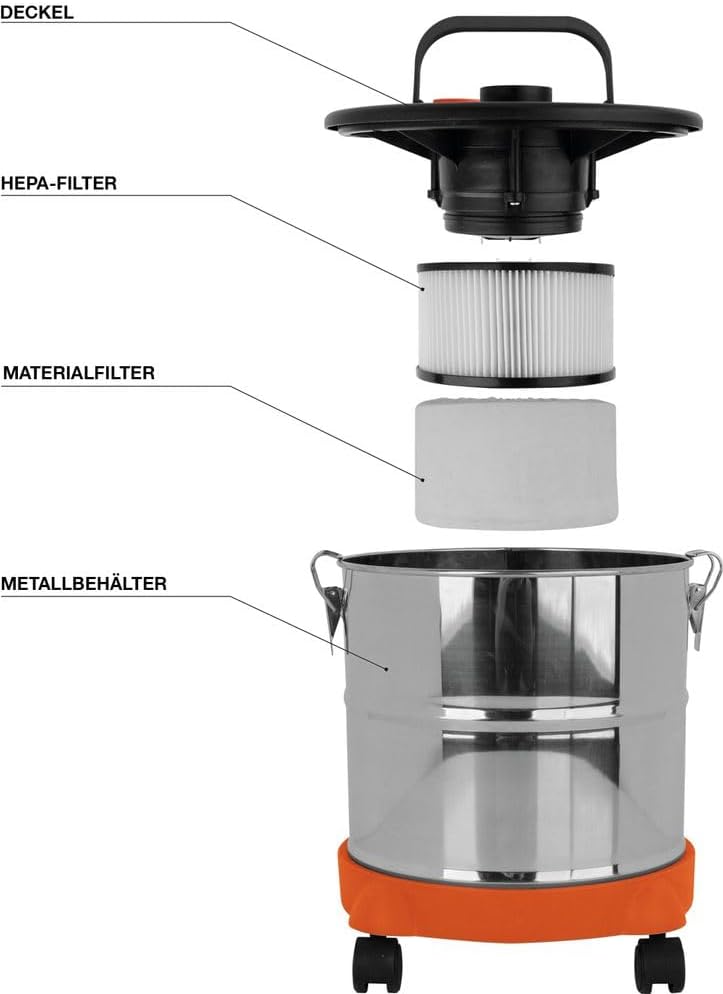 ASH CLEANER 20L 800W