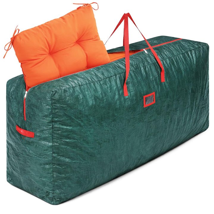 GARPROVM Gross Aufbewahrungstasche XXL, 476L Auflagentasche für Polsterauflagen Gartenpolster Aufbew