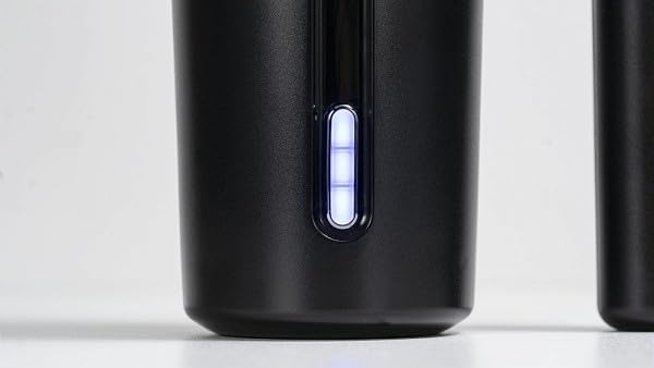 Tognana Avantspace Wiederaufladbarer Kabelloser Handmixer Kunststoff-Edelstahl Schwarz