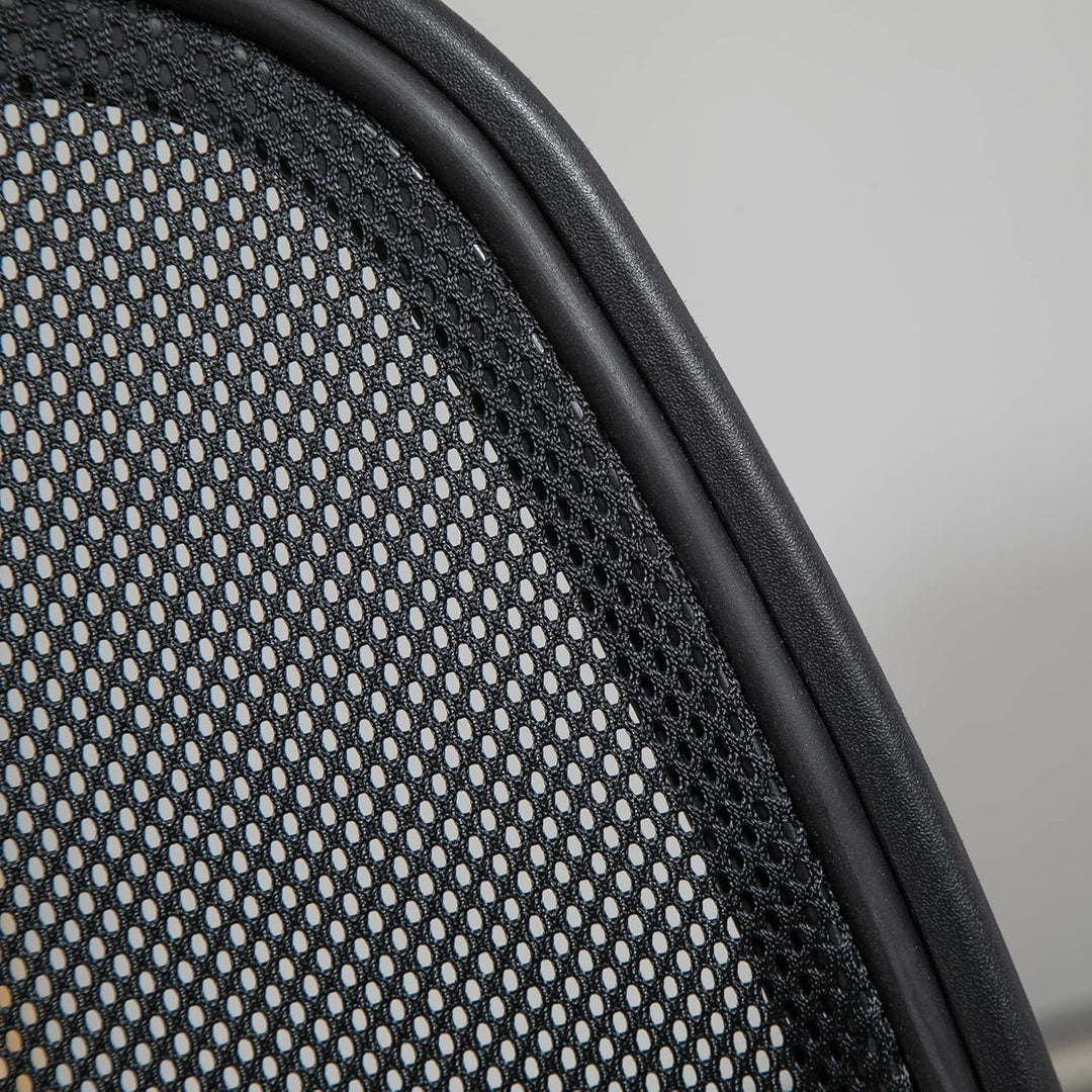 Vinsetto Arbeitsstuhl Mesh Bürostuhl Ergonomischer Schreibtischstuhl Zeichenstuhl mit verstellbarem