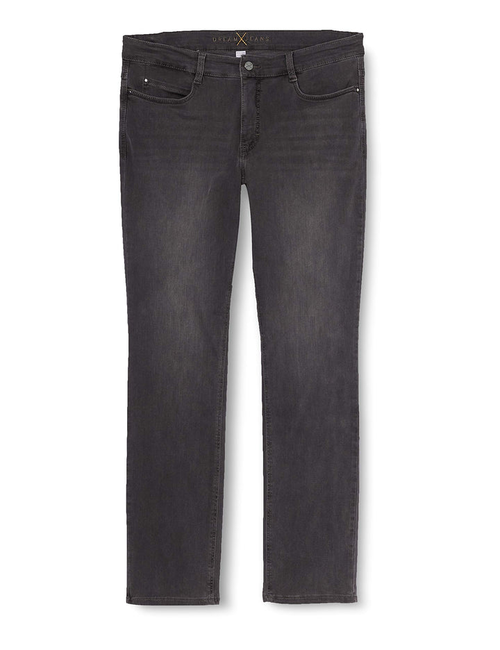MAC Jeans Damen Jeans Dream 34W / 32L Dark Grey Used Wash (D975), 34W / 32L Dark Grey Used Wash (D97