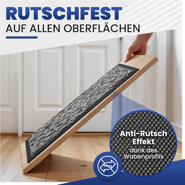 Bodenständig® Fussmatte aussen und innen [robust] - Saubere Schuhe Dank geriffelter Oberseite - Perf