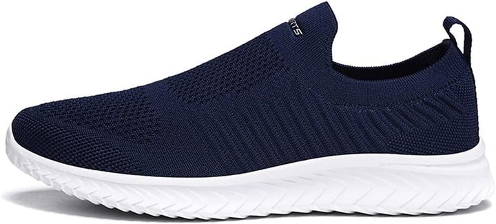 YisiNP Mesh Sneaker Damen Herren Sportschuhe Slip on Laufschuhe Ohne Schnürsenkel Männer Schuhe Snea
