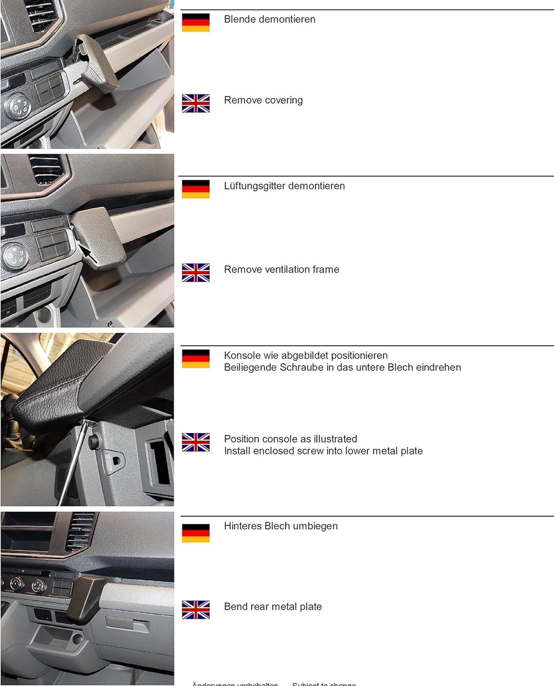KUDA 2565 Halterung Kunstleder schwarz, 2565