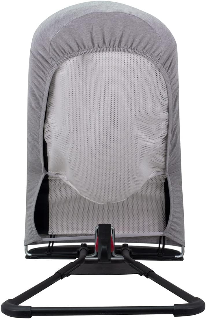 JYOKO KIDS Bezug kompatibel mit Babybjorn Bliss, Balance, Soft (Stone Grey, Baumwolle), Stone Grey