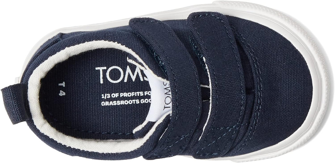 TOMS Jungen Fenix Double StrapLow-top 19.5 EU Marineblau, 19.5 EU Marineblau