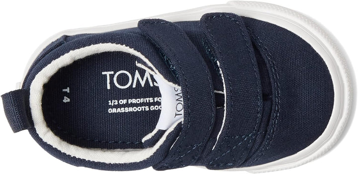 TOMS Jungen Fenix Double StrapLow-top 19.5 EU Marineblau, 19.5 EU Marineblau