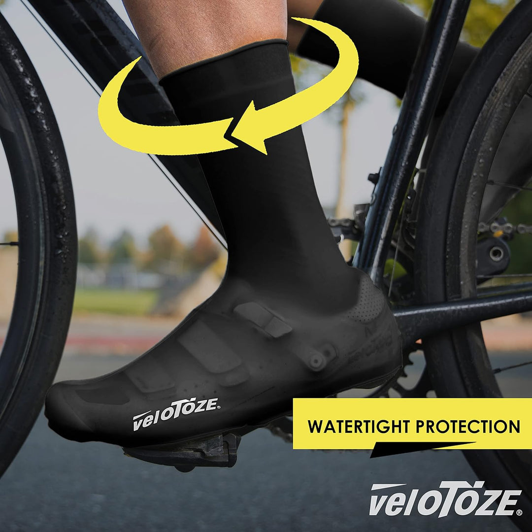 veloToze Silikon Schuhabdeckung S 37-41 Schwarz, S 37-41 Schwarz