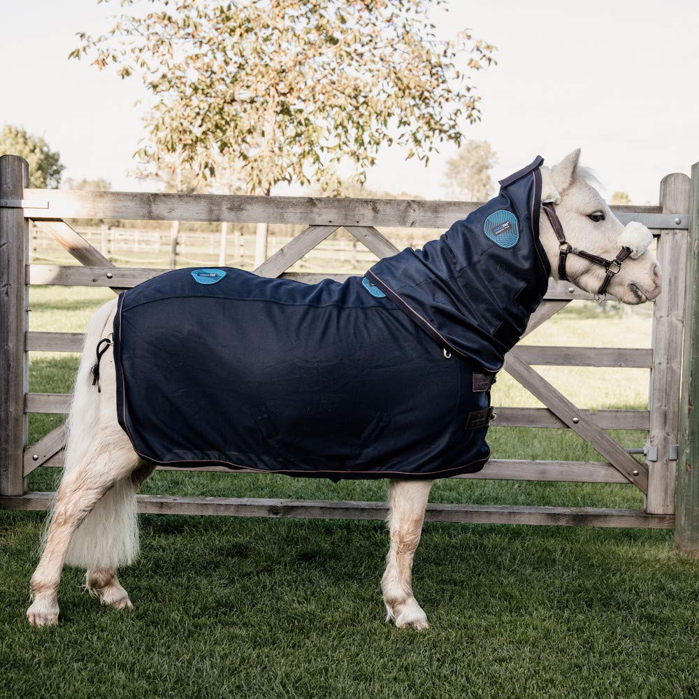 Kentucky Horsewear Tiny Magnetic Rug Recuptex Ponydecke, Grösse:80, Farbe:Marine 80 marine, 80 marin
