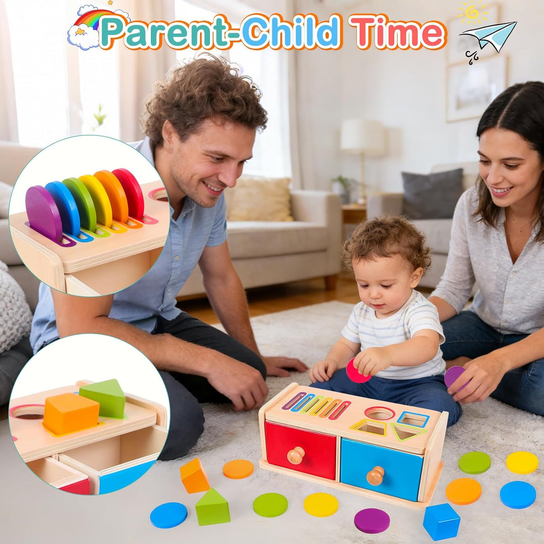 Montessori Spielzeug ab 1 Jahr, Spielzeug ab 1 2 Jahre Mädchen Jungen Baby Spielzeug Geschenk Mädche