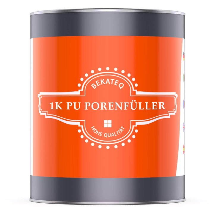 1K PU Porenfüller für Steinteppich aussen, UV-fest, 1kg farblos glänzend - kein Vergilben, elastisch