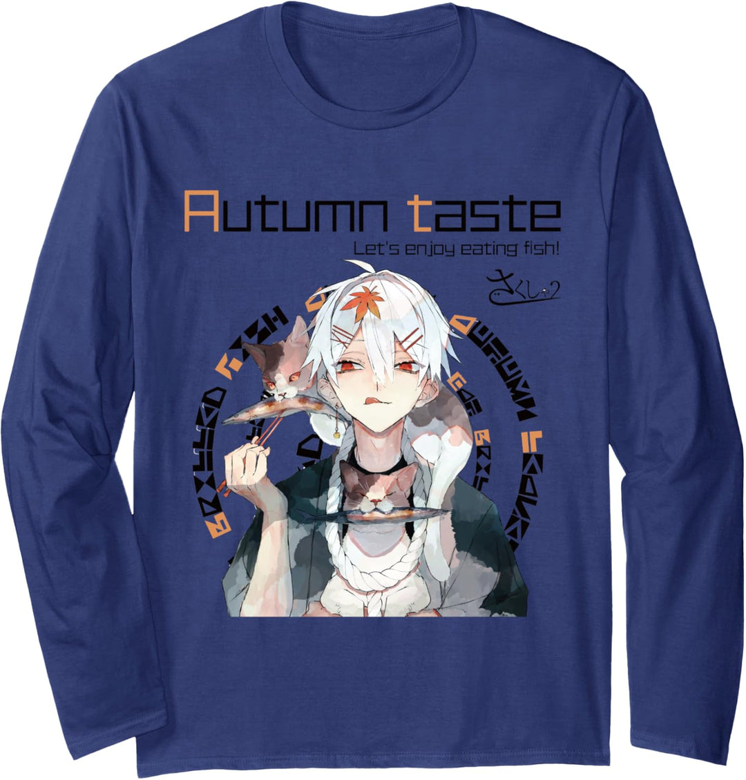 SAK-T-0005-Herbstgeschmack Langarmshirt