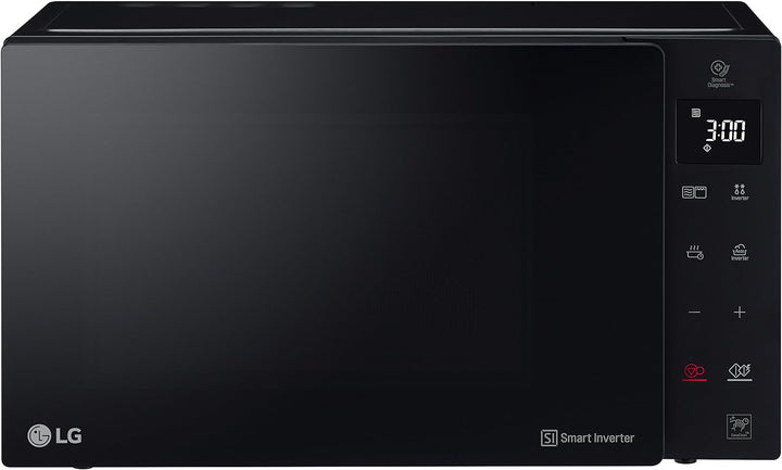 LG Electronics NeoChef MH 6535 GIS Mikrowelle mit Grill / 1000 W / 25 L / Digital display / schwarz