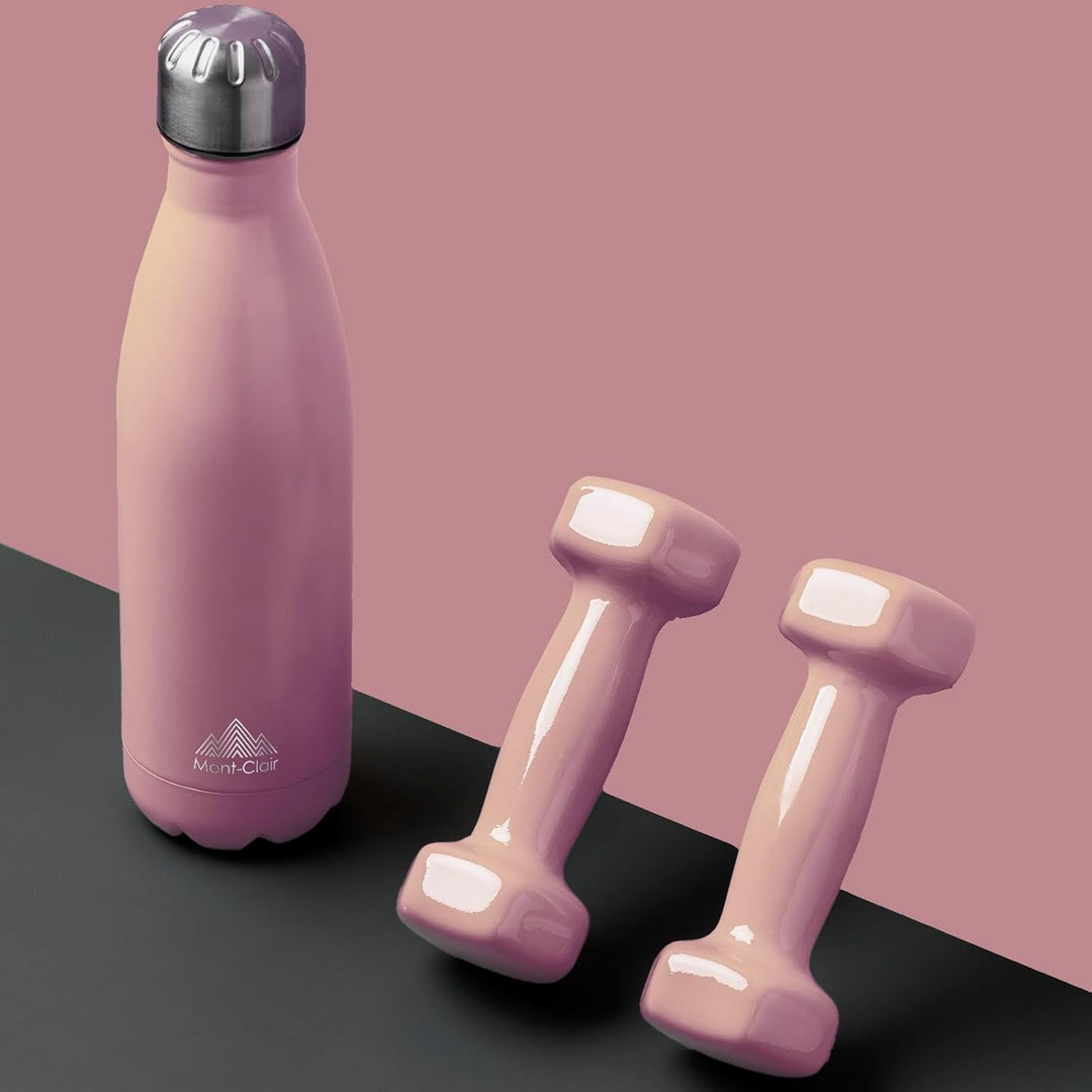 Mont-Clair Trinkflasche Edelstahl - Thermosflasche - BPA-freie - Water Bottle, Edelstahl trinkflasch