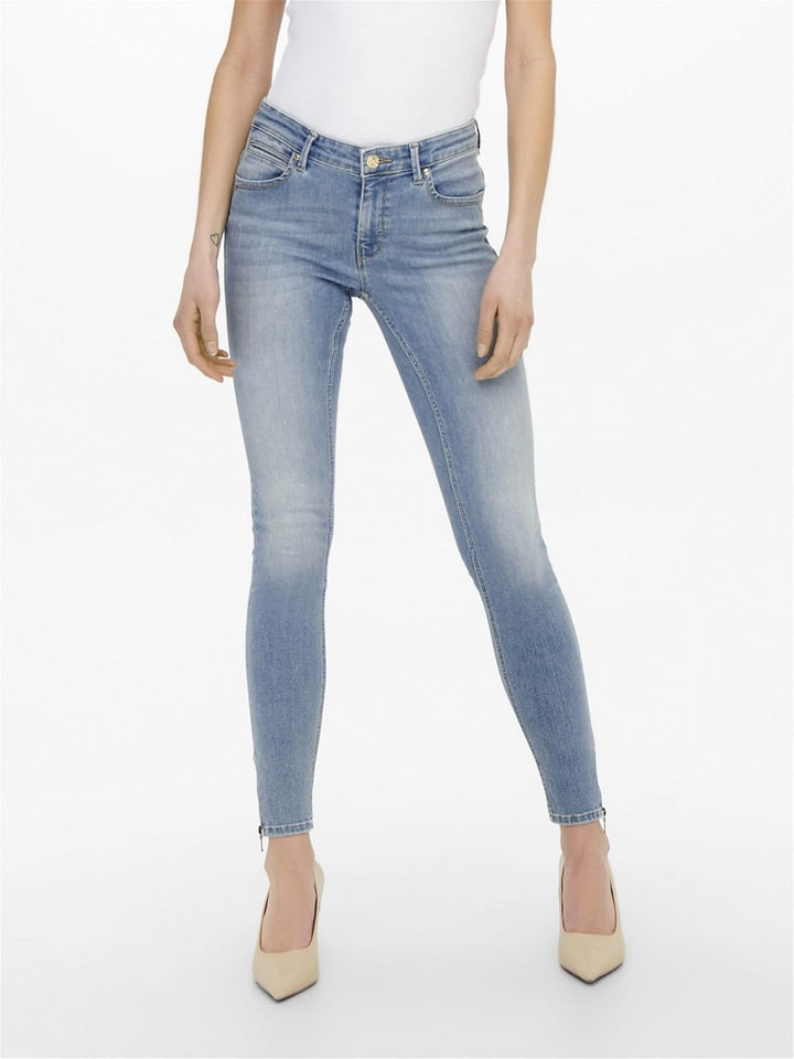 Only Damen Jeans 15223264 28W / 30L Light Blue Denim, 28W / 30L Light Blue Denim