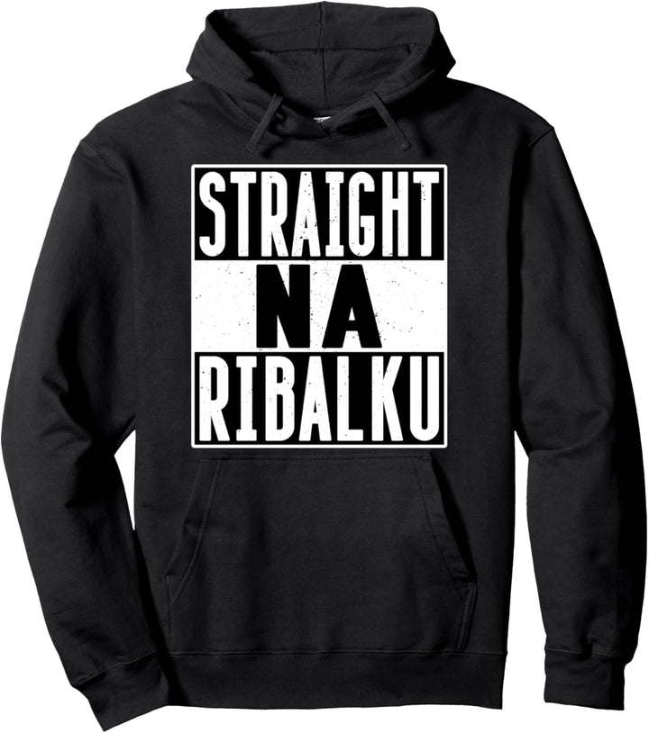 Russland Straight Na Ribalku Angeln Fischen Russia Ribalka Pullover Hoodie