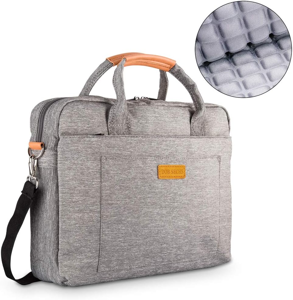 DOB SECHS 17.3 Zoll Laptoptasche Aktentaschen Handtasche Tragetasche Schulter Tasche Notebooktasche