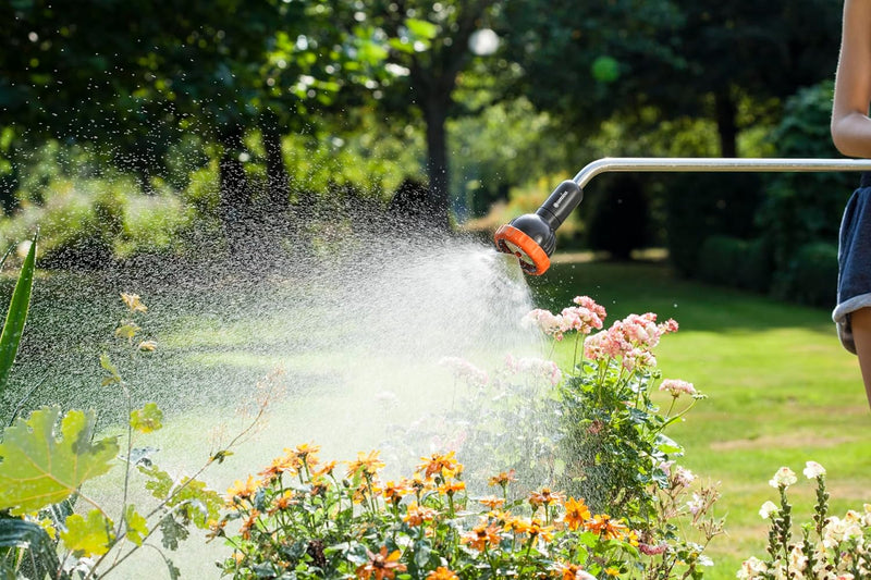 Gardena Profi-System-Spritz-Giessstab: Stab-Gartenbrause für einen höheren Wasserdurchfluss, regulie