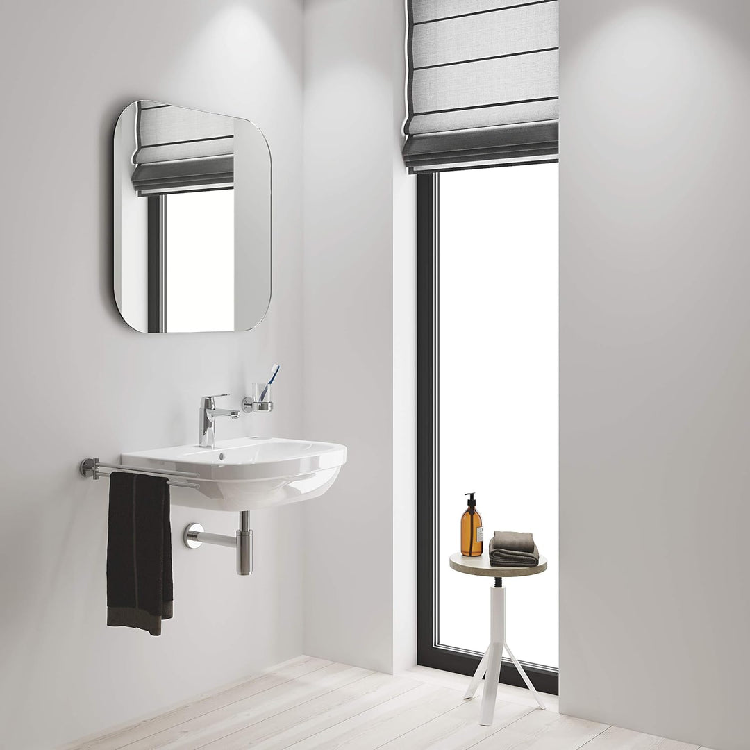 GROHE Eurosmart Cosmopolitan - Einhand-Waschtischarmatur (wassersparend, langlebige Oberfläche, 1/2"