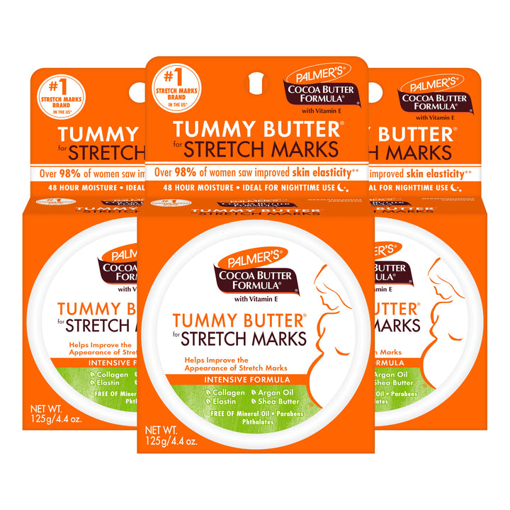 Palmers Cocoa Butter Formula Tummy Butter, 3er Pack (3 x 125 g) 125 g (3er Pack), 125 g (3er Pack)