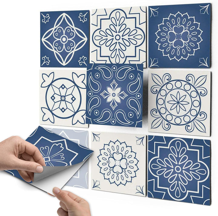 CREATISTO Klebefliesen Stickerfliesen Fliesenfolie - Stylische Sticker Aufkleber für Fliesen I Klebe