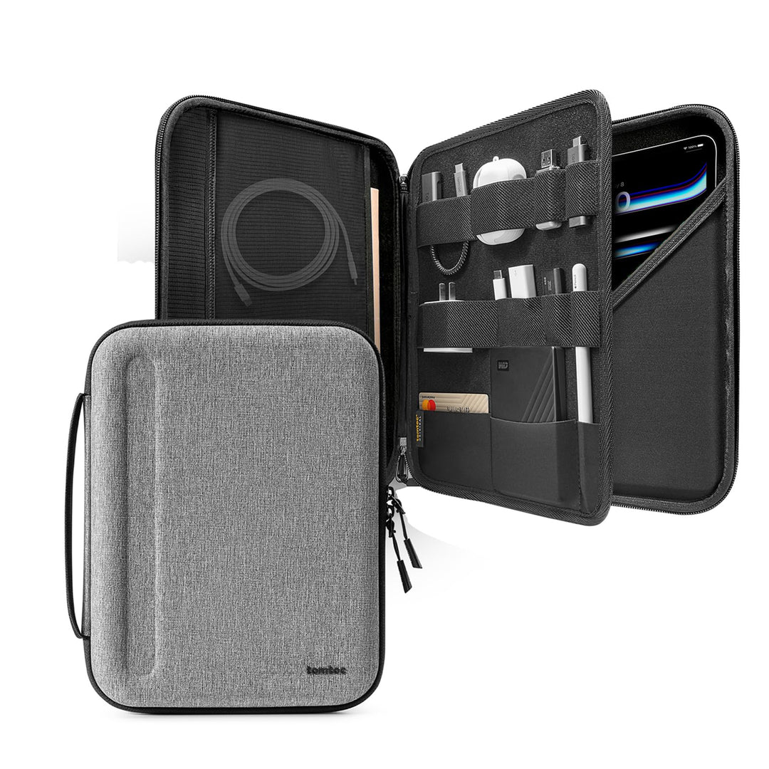 tomtoc Tasche Hülle für 12,9-Zoll iPad Pro (3., 4. und 5. Generation) 2018-2021, Zubehör Case Schutz