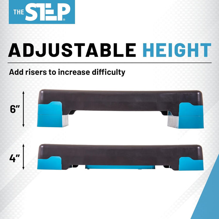 The Step Home Gym Workout System für Rumpf, Kraft, Stabilität und Widerstandstraining Schritt, Schri