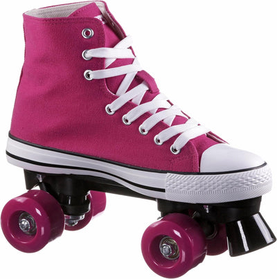 Roces Kinder Chuck Classic Roller Rollerskates/Rollschuhe Street 36 deep pink, 36 deep pink