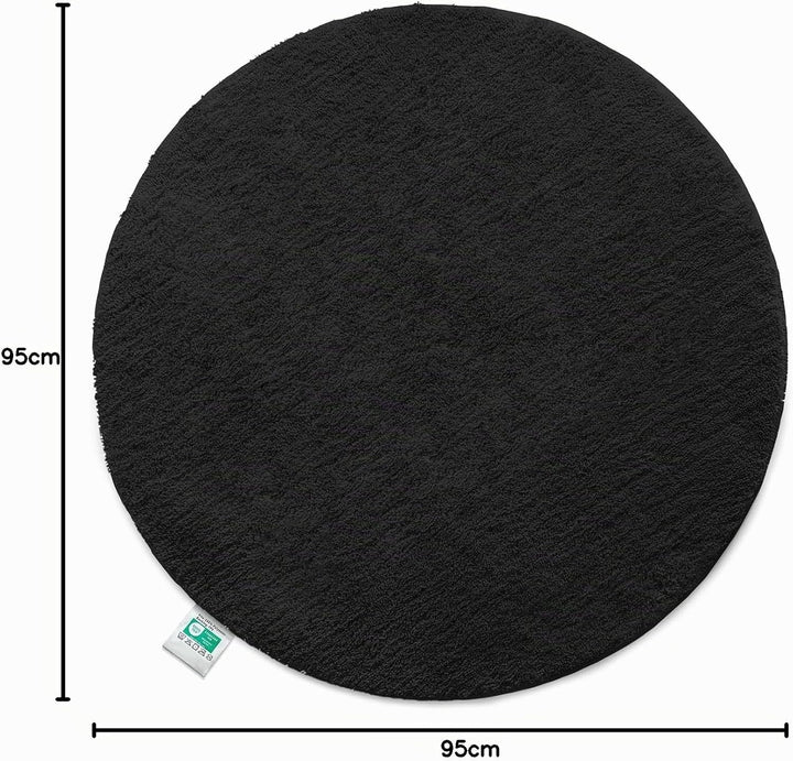 Floordirekt Badematte Sky, Badteppich in Rund, Dichtes, Flauschiges Wohlgefühl für Ihr Zuhause, Badv