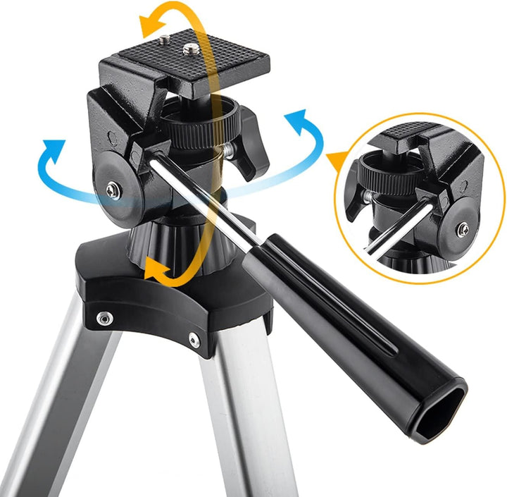 Gskyer Teleskop, 70 mm Öffnung 400 AZ-Mount Astronomisches Refraktions für Kinder und Anfänger- Reis