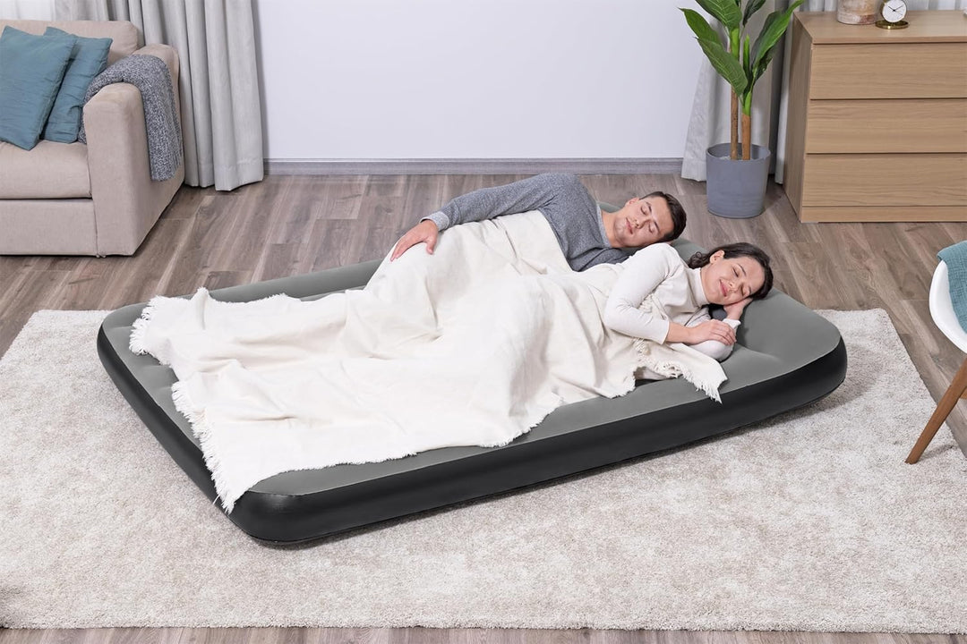 Bestway TriTech Luftbett Aerolux mit integrierter Elektropumpe Double XL/Lo 203 x 152 x 30 cm