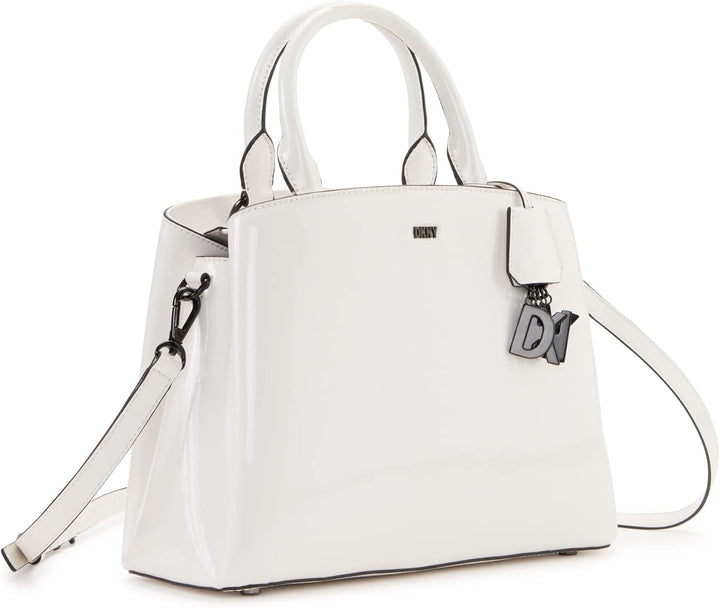 DKNY Paige Umhängetasche Medium L Optisches Weiss, L Optisches Weiss