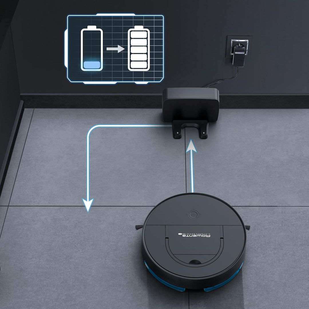 Rowenta RR9065 X-Plorer Serie 130 AI 4-in-1 Wisch- &amp; Saugroboter | Laser + Kamera-Navigationssystem