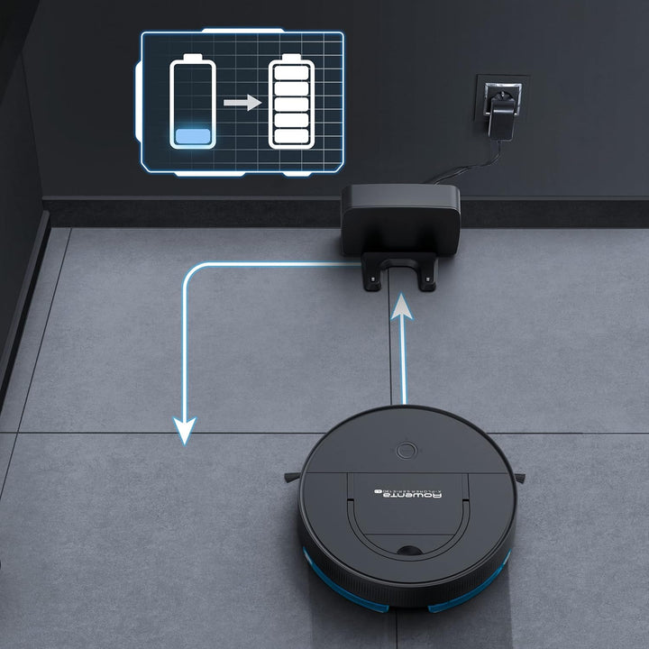 Rowenta RR9065 X-Plorer Serie 130 AI 4-in-1 Wisch- &amp; Saugroboter | Laser + Kamera-Navigationssystem