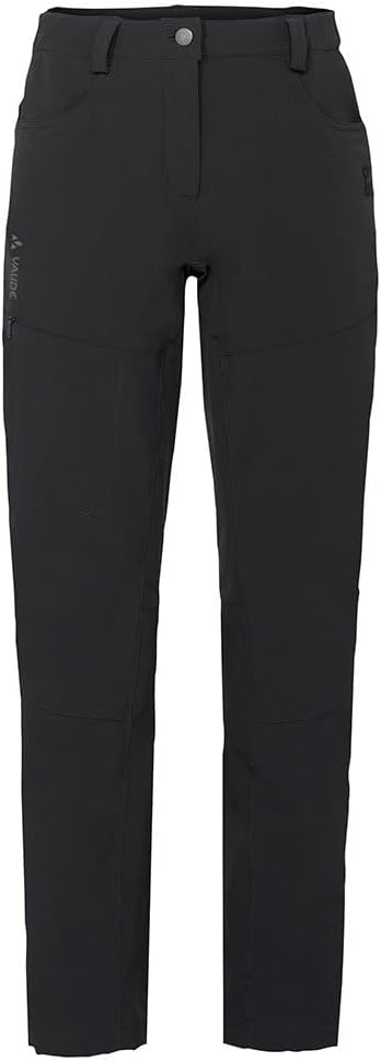 VAUDE Damen Softshellhose Moena 36 Schwarz, 36 Schwarz