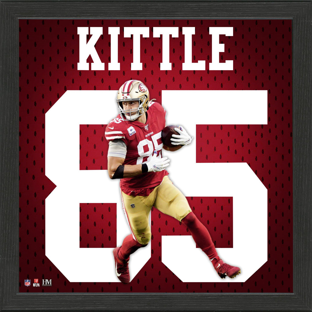Highland Mint George Kittle #85 San Francisco 49ers Impact Jersey NFL Bild