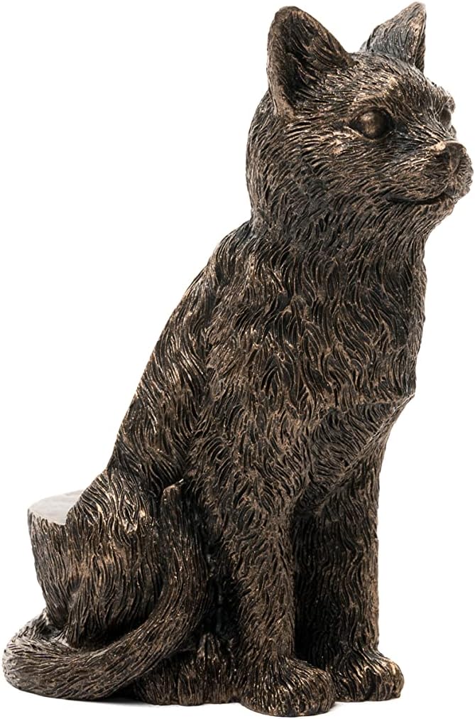 Potty Feet Kübelfüsse Katze 3er-Set Sitzende Katze, Sitzende Katze